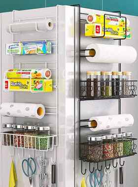 冰IIX箱侧架面外置物架厨房冰柜收架挂架悬挂袋纳磁吸雪柜置物保