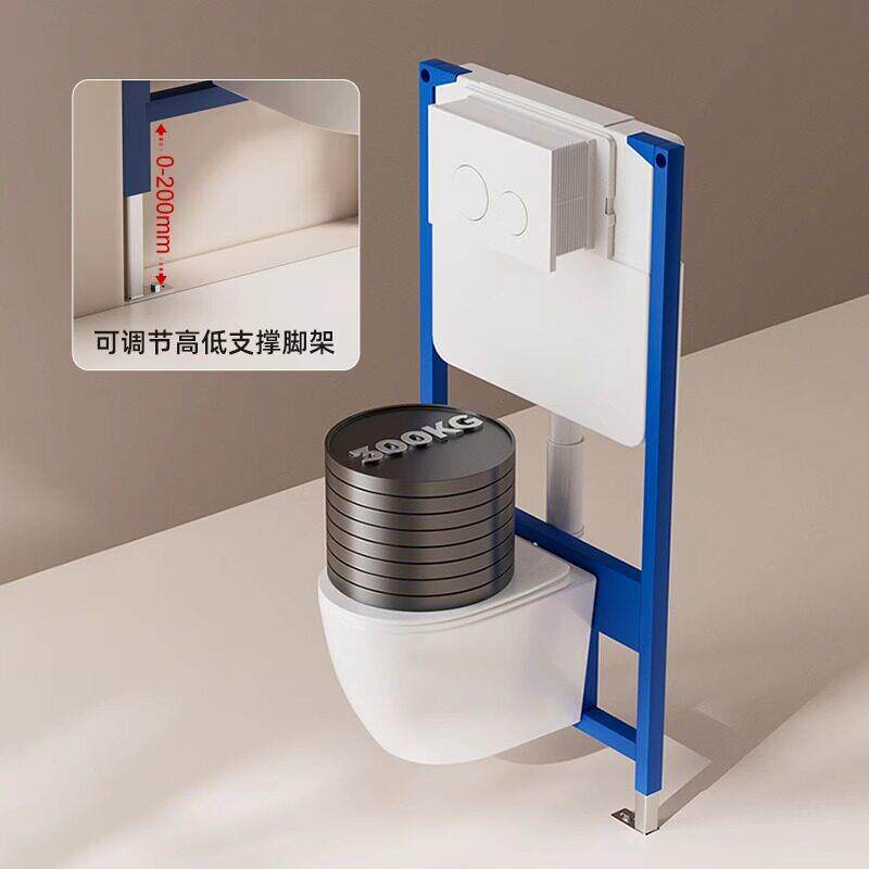 壁挂式智能马桶全自动翻盖带水箱无水压限制悬挂墙排小户型坐便器图片