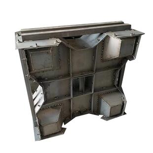 四角中空防浪石模具海边三角椎体防浪块模具海岸线缓冲石钢模具