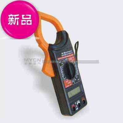 钳 钳数字送表交直流o万用dt266电流表 钳形形 万用表笔表数显