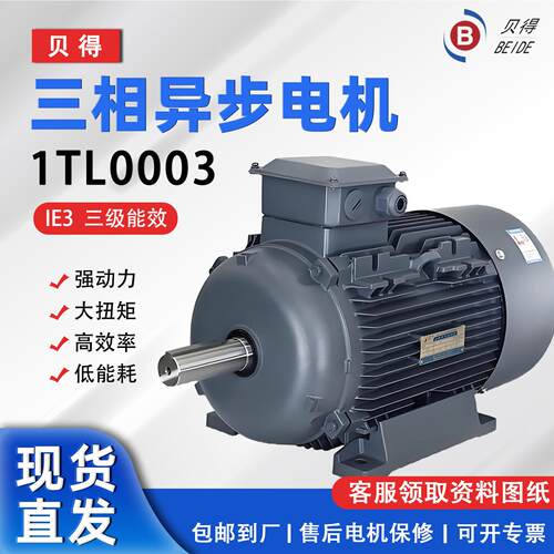贝得三相异步电机1TL0003-2CB23-3AA4/55KW卧式低压交流感应马达