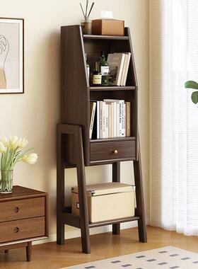 家用小书架置物落地书柜简约客OTZ展靠架墙厅储物柜电视边柜多层