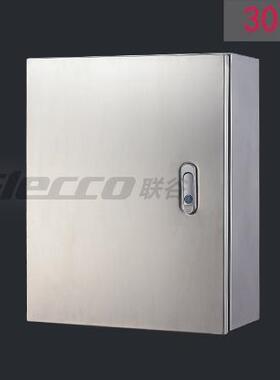 联谷304#不锈钢基业箱400*500*250mm/IP55室内JXF电控箱(304#钢)