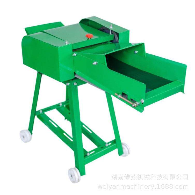 小型铡草机家用养殖牛羊220V干湿两用玉米秸秆粉碎机切草机碎草机