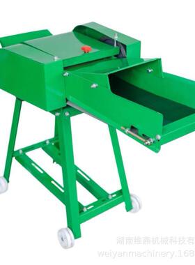 小型铡草机家用养殖牛羊220V干湿两用玉米秸秆粉碎机切草机碎草机