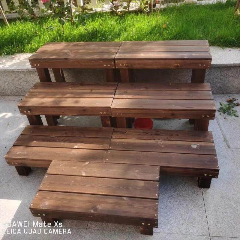 实木台阶花架脚踏户外阶梯踏步花几碳化防腐大花盆踩脚凳阳台敏一,鲜花速递/花卉仿真/绿植园艺,花盆,淘宝优惠券,粉丝福利购,淘宝优惠卷