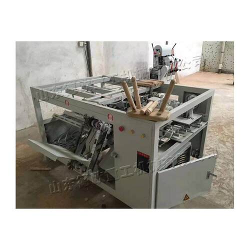 拖把杆扫把杆木棒开牙机 小型全自动螺牙机 Threading machine