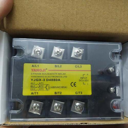 特)阳继YANGJI 三相交流固态继电器 YJGX-3 D4880A (80A/480V)