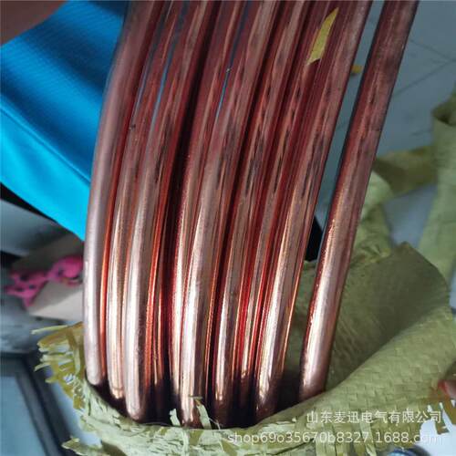 镀铜圆钢现货 铜包钢扁钢60*6 镀铜扁钢60*8 国标铜层＞0.254mm