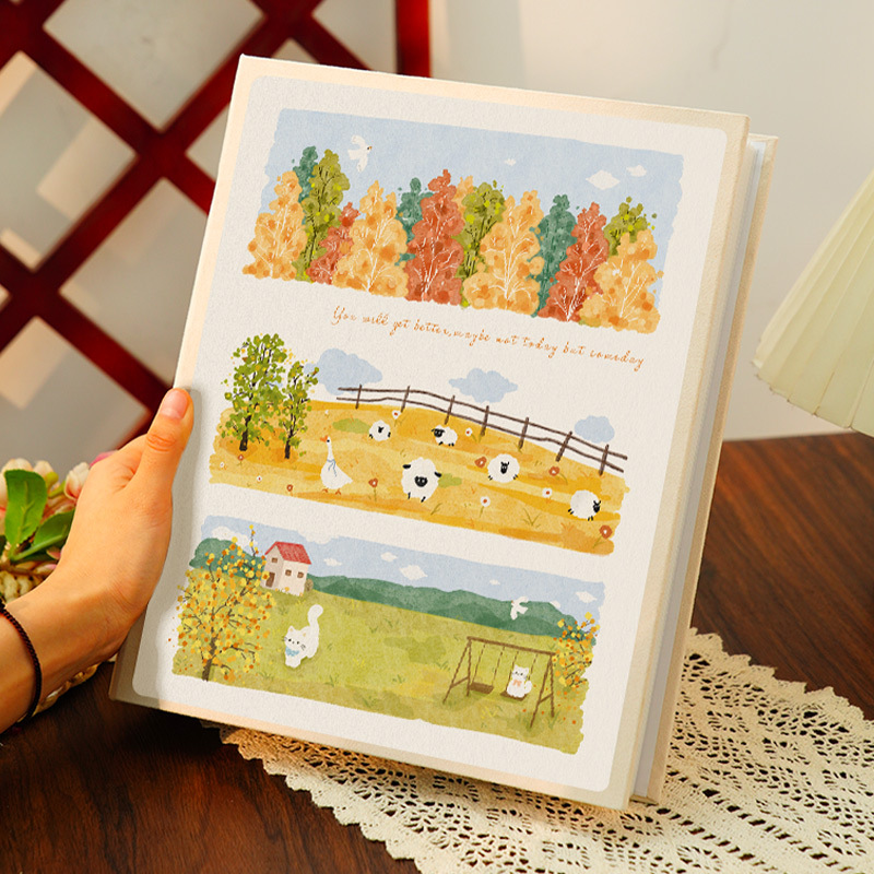 纪念册记录本相册家庭卡册收纳