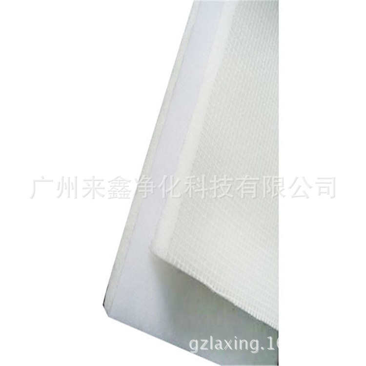烤空气无纺布防尘工业pet漆顶棚棉喷阻燃过滤棉天井600g中效房