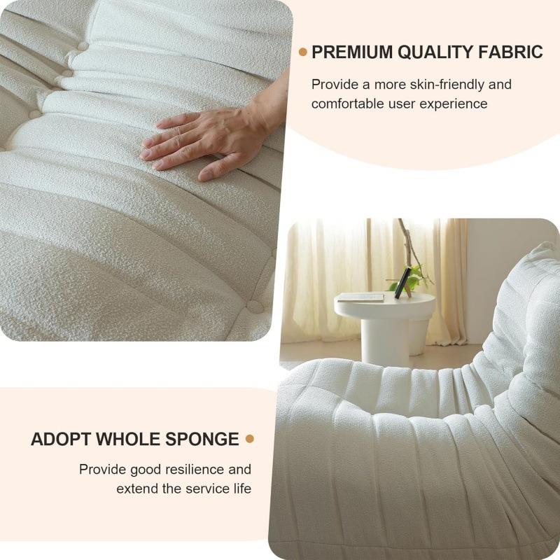 毛毛虫沙发to发go单可人沙阳台闲沙发877可躺睡懒人休沙发椅