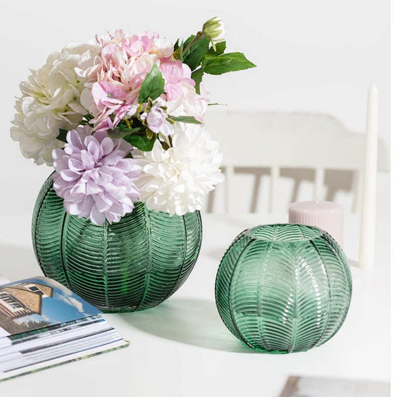 北欧创意铜圈圆球玻璃花瓶婚庆会展装饰工艺品花瓶摆件水培花瓶,家居饰品,花瓶,淘宝优惠券,粉丝福利购,淘宝优惠卷