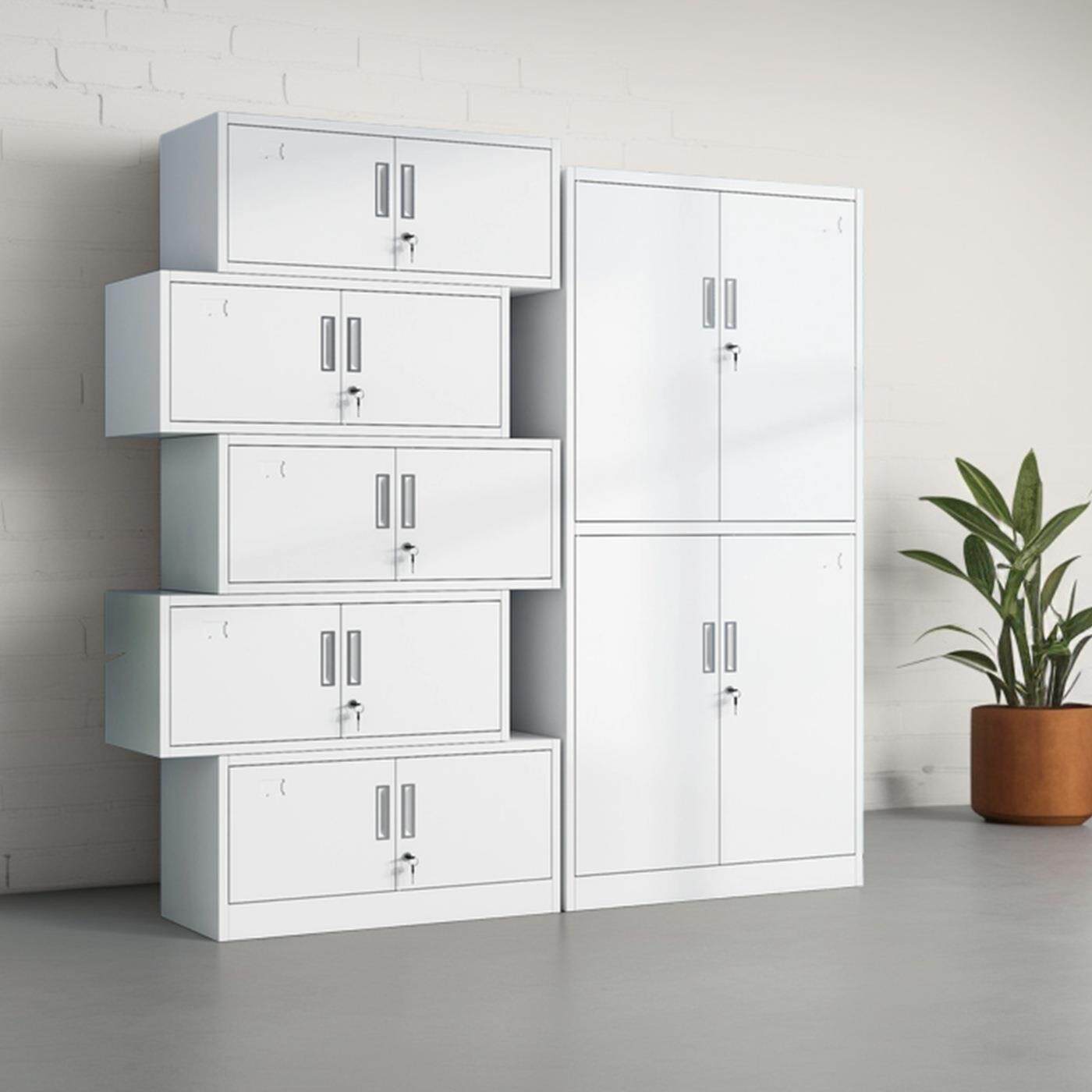 办公铁皮柜铁皮件件柜多层档柜加厚带锁资料柜室0402文内案外文收