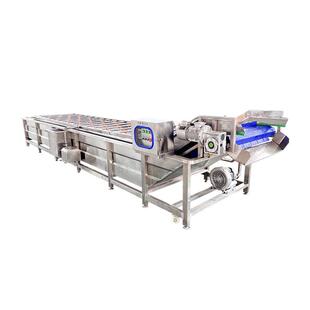 铭得竹笋清洗机大型蔬菜海鲜气泡喷淋清洗机农作物果蔬清洗设备