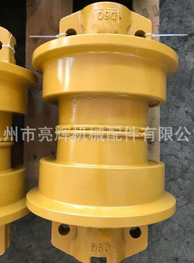 摩擦焊工艺支重轮小松推土机D60D65单双边支重轮推土机行走件