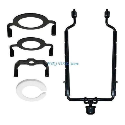 L8RC Lamp Shade Mounting Harp Bracket with Adjustable