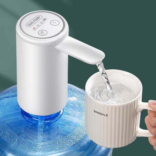 日本桶装水抽水器电动压水器纯净饮水机矿泉水泵吸水自动出水神器