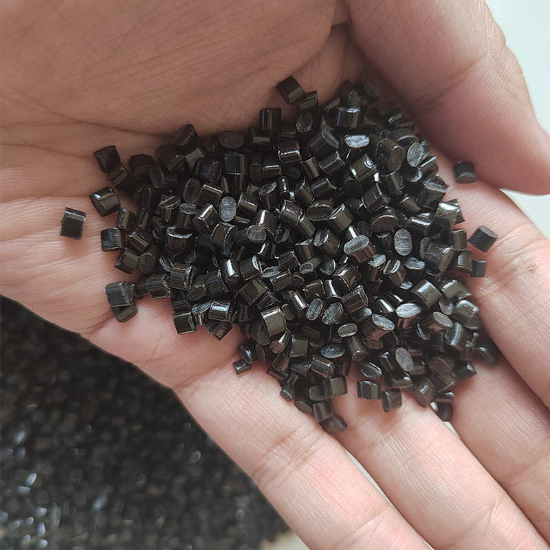 供应黑色PET再生颗粒  改性PET塑料颗粒 pet颗粒批发
