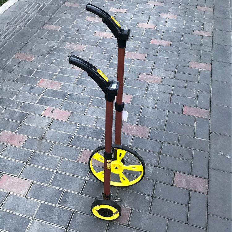 手推测距轮车 数显/机械轮式测距仪尺 计米器 滚轮尺数显户外滚动
