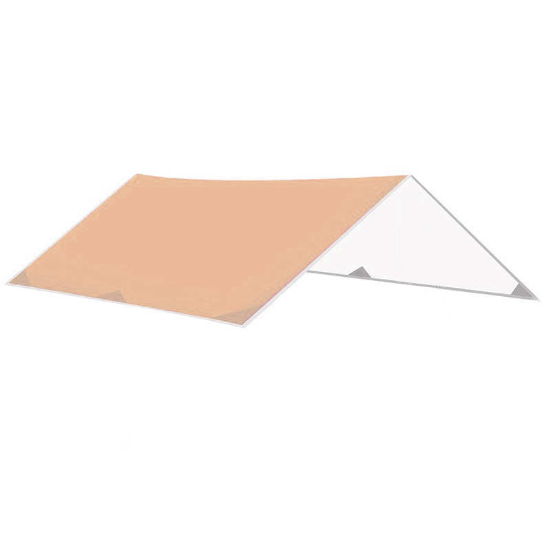 遮阳休闲天幕六角防雨天幕防晒地方形四角帐篷席牛津布户外露营