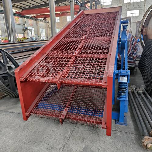 金矿1200*70CI用振 动 石L头多层湿法筛分砂石筛分矿用筛双层圆振