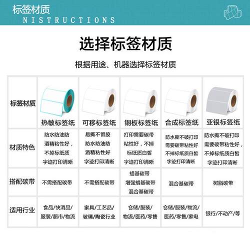 三防热敏纸不干胶110*140竖版150条码标签物流打印贴纸11*14 15cm