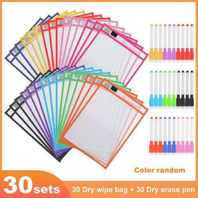 JUF-30Dry Erase Pockets Pockets Perfect Classroom