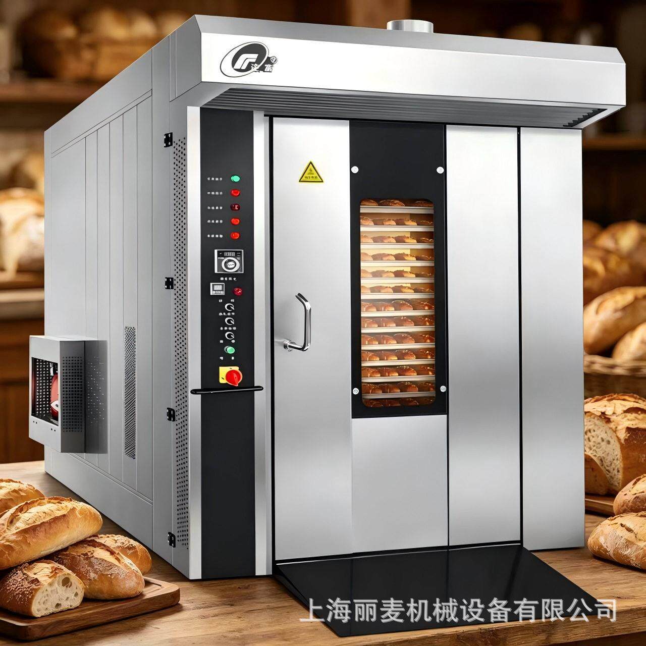 商用大产量玉米红薯烤炉大型新疆馕饼烧饼烤炉牛肉干热风旋转烤箱