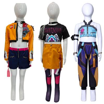 Kpop Demon Rumi Zoey Mira Cosplay Hunters Huntrix Costume Gi