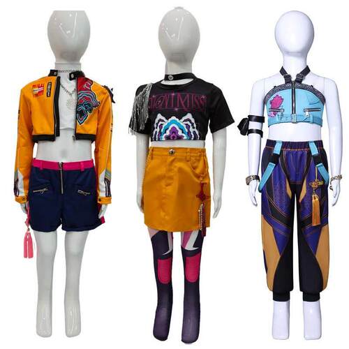 Kpop Demon Rumi Zoey Mira Cosplay Hunters Huntrix Costume Gi