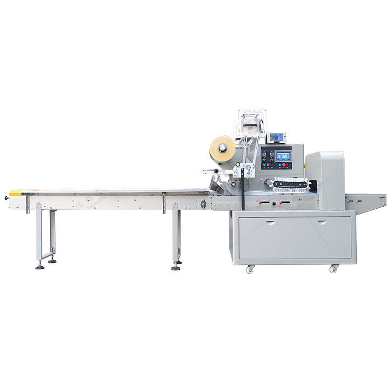 速冻水饺汤圆包装机 带托盘饺子自动套袋打包机 冷冻食品包装机