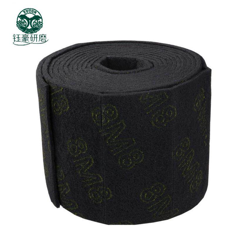 4*8寸工业百洁布 不锈钢金属抛光拉丝布 菜瓜布 尼龙