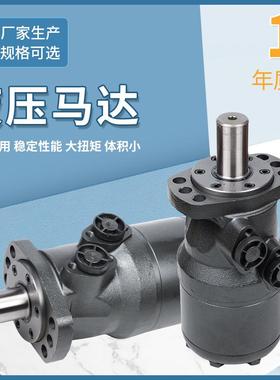 OMH液压马达大扭矩鞋机专用32轴注塑机溶胶泵车专用马达BMHBMD