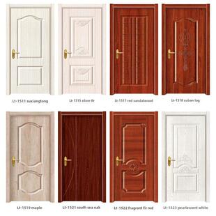 室内门套装门房间门卧室门经济型免漆门生态烤漆门厂家直销钢木门