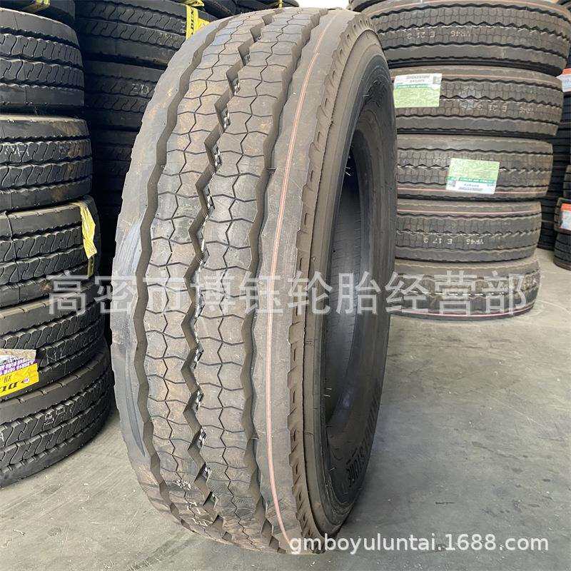 普利司通275/70R22.5全钢丝真空低平板拖车轮胎R218花纹