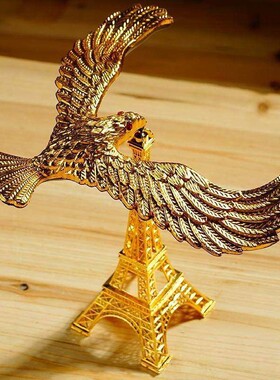 平衡鹰重力鸟摆件高级感小众客厅桌面埃菲尔铁塔模型儿童益智玩具
