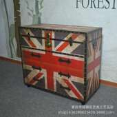 头简柜欧卧室小户型床边做旧收纳储物厅柜子客简约911沙发边床柜