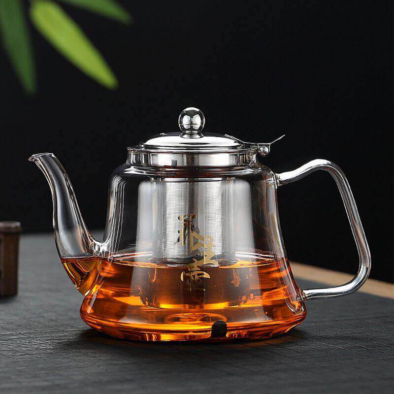 耐热玻璃泡茶壶煮茶壶过滤电磁炉电陶炉专用煮茶器大容量烧水壶