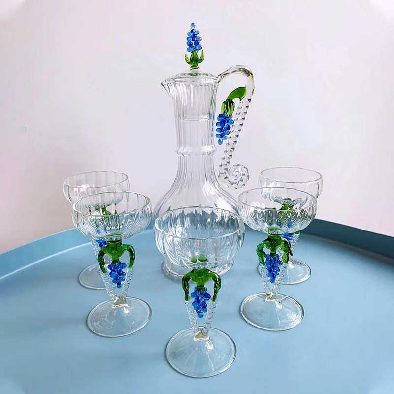 硅 酒具杯玻璃吹特色供应批发 红酒手工制香槟杯酒杯硼家用高创意