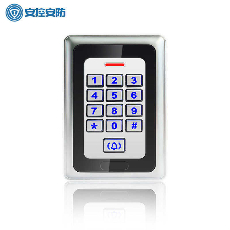 室外金属防水门禁系统套装刷卡密码磁力锁电插锁电子一体机电磁锁