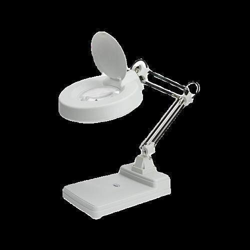 台式放大镜带灯30倍高清老人阅读电子手机维修检验工作台放大镜灯