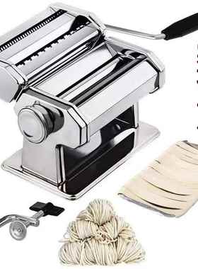 工厂货源分体式二刀家用压面机手动面条机饺子皮机黑色手柄