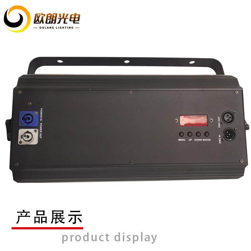 舞台灯光LED48+8段全彩频闪灯演出酒吧夜场KTV200W4合1染色爆闪
