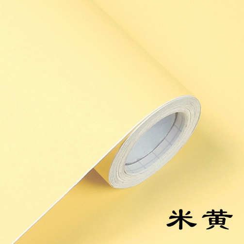防水贴粘纯色卧室墙膜自背景pvc工程贴纸墙纸加厚墙彩装客厅壁纸