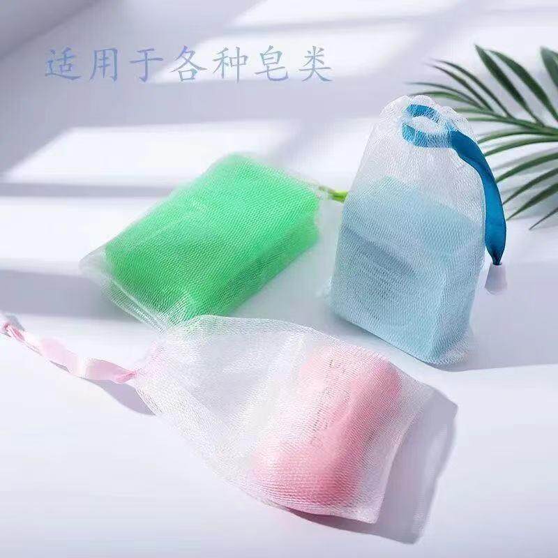 Wholesale Bubble Net Handmade Soap Facial Cleanser Foaming N