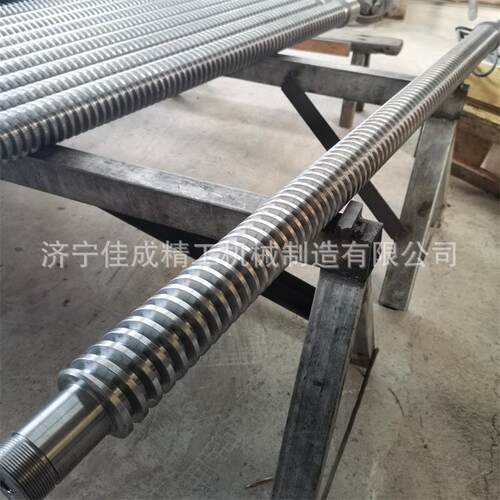 机床梯形丝杆加工Tr40T50T60T70T80龙门铣车床左右旋传动升降轴