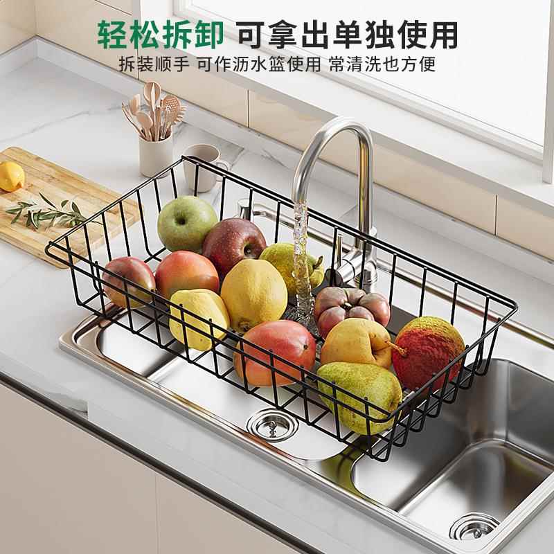 厨置物架落地层不多锈蔬钢储物架放水金属房菜篮子微波炉烤箱收纳