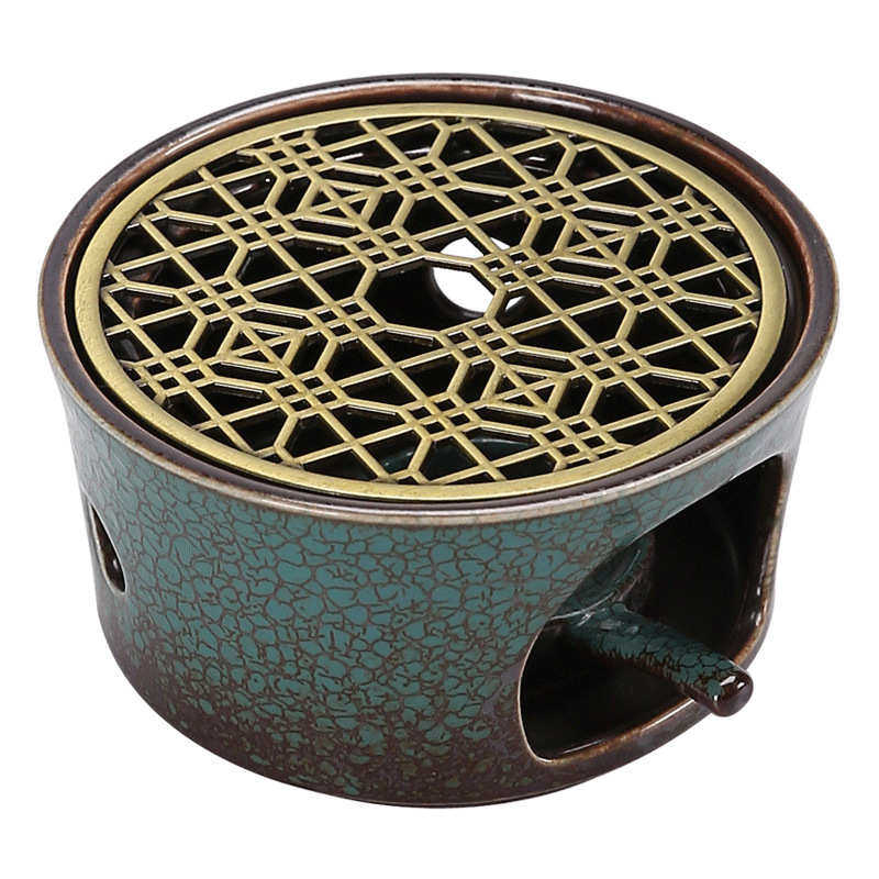 粗陶蜡烛煮茶温茶炉复古创意家用日式暖茶炉加热底座茶壶保温套装,餐饮具,茶具礼盒,淘宝优惠券,粉丝福利购,淘宝优惠卷