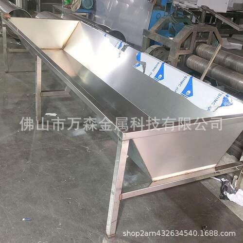 工业VOU用304锈钢水养猪场饲料槽子宠物不鸡槽鸭鹅食槽养殖设备